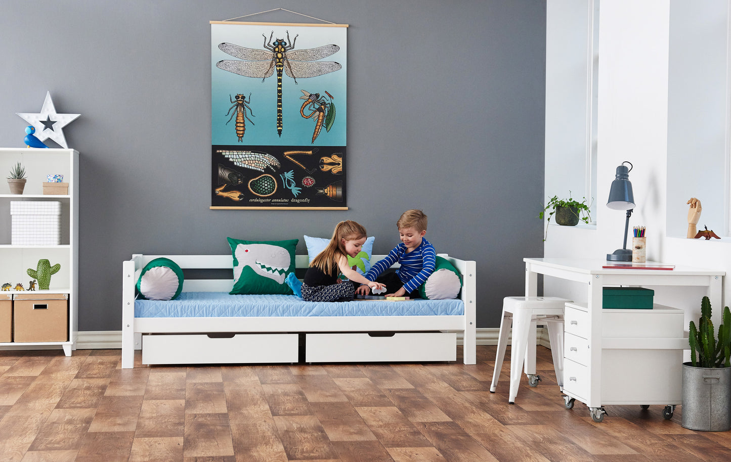 Hoppekids Dinosaur Cushion Set 2 pcs.