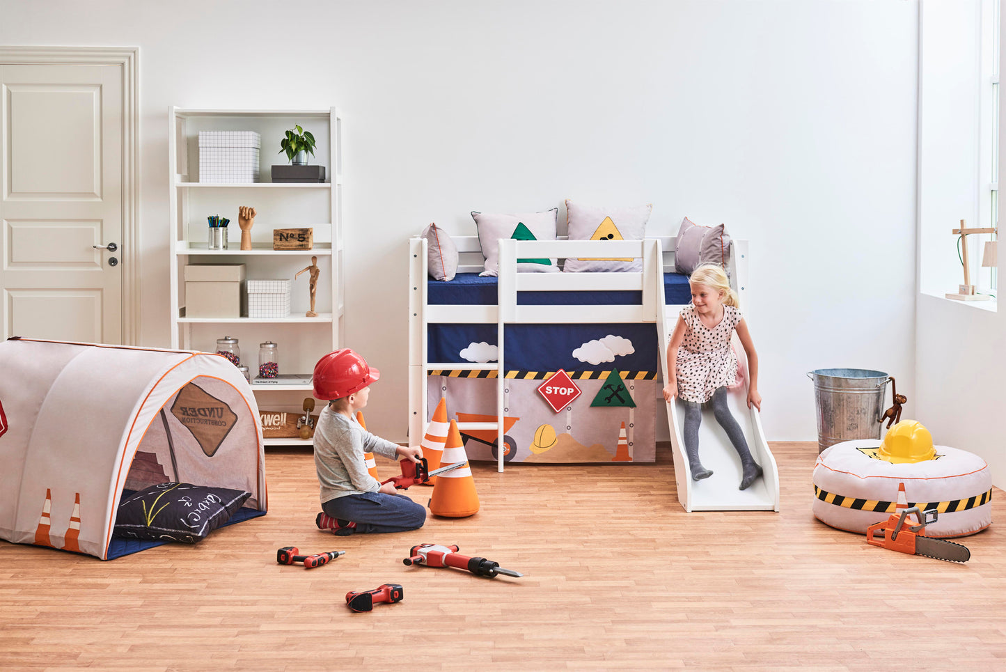 Hoppekids Construction sitting sack