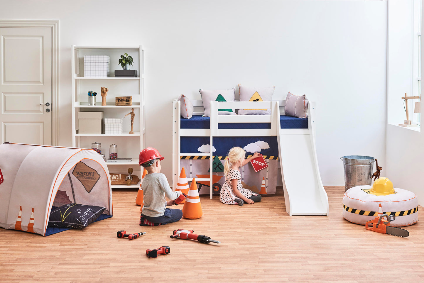 Hoppekids Construction Cushion Set 2 Pcs.