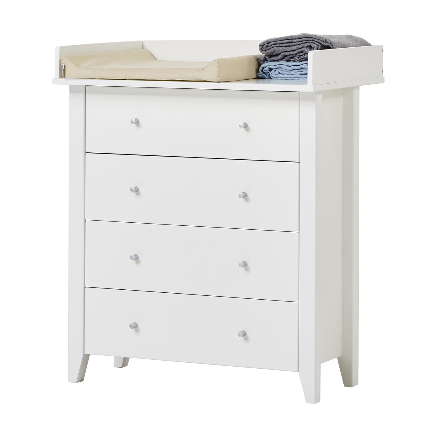 Hoppekids CHRISTIAN dresser with 4 drawers, White
