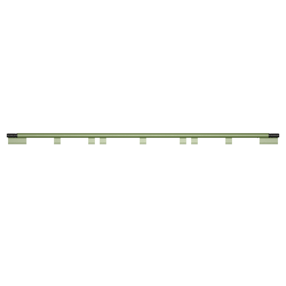 AVANTI Dining table, side frame set, 222x93 cm