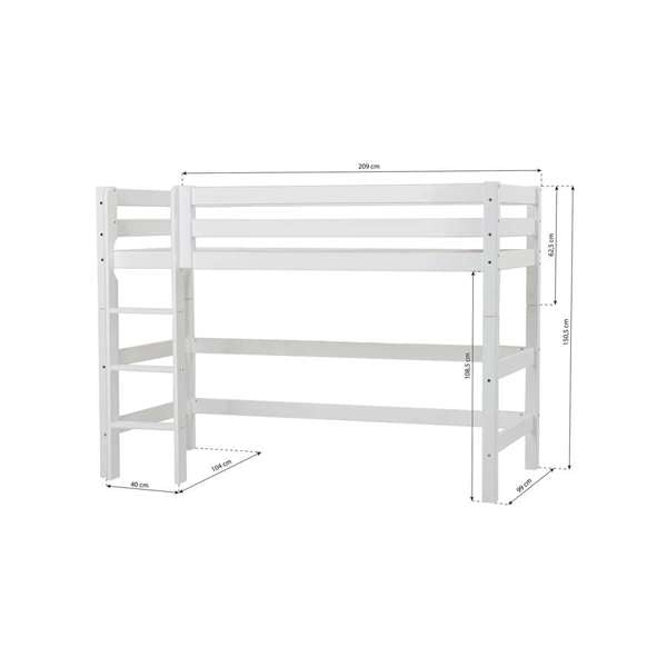 Hoppekids ECO Luxury mid high bed
