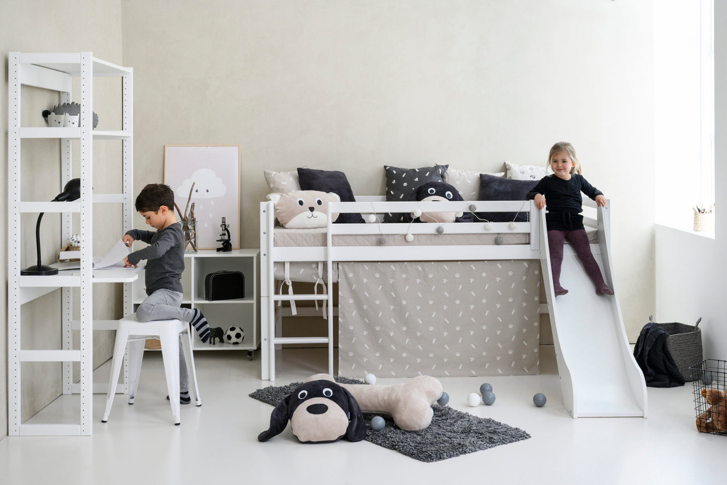 Hoppekids ECO Dream Slide for Mid Sleeper Bed