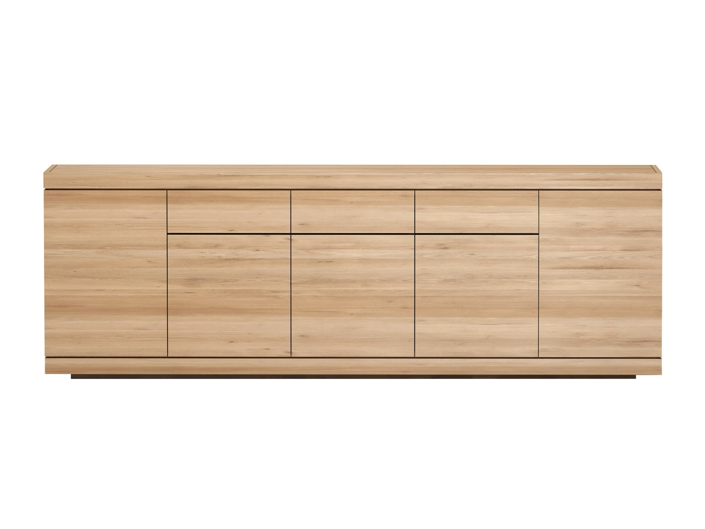 Credenza Burger in Rovere - 5 ante - 3 cassetti - ginardi arredamenti srl