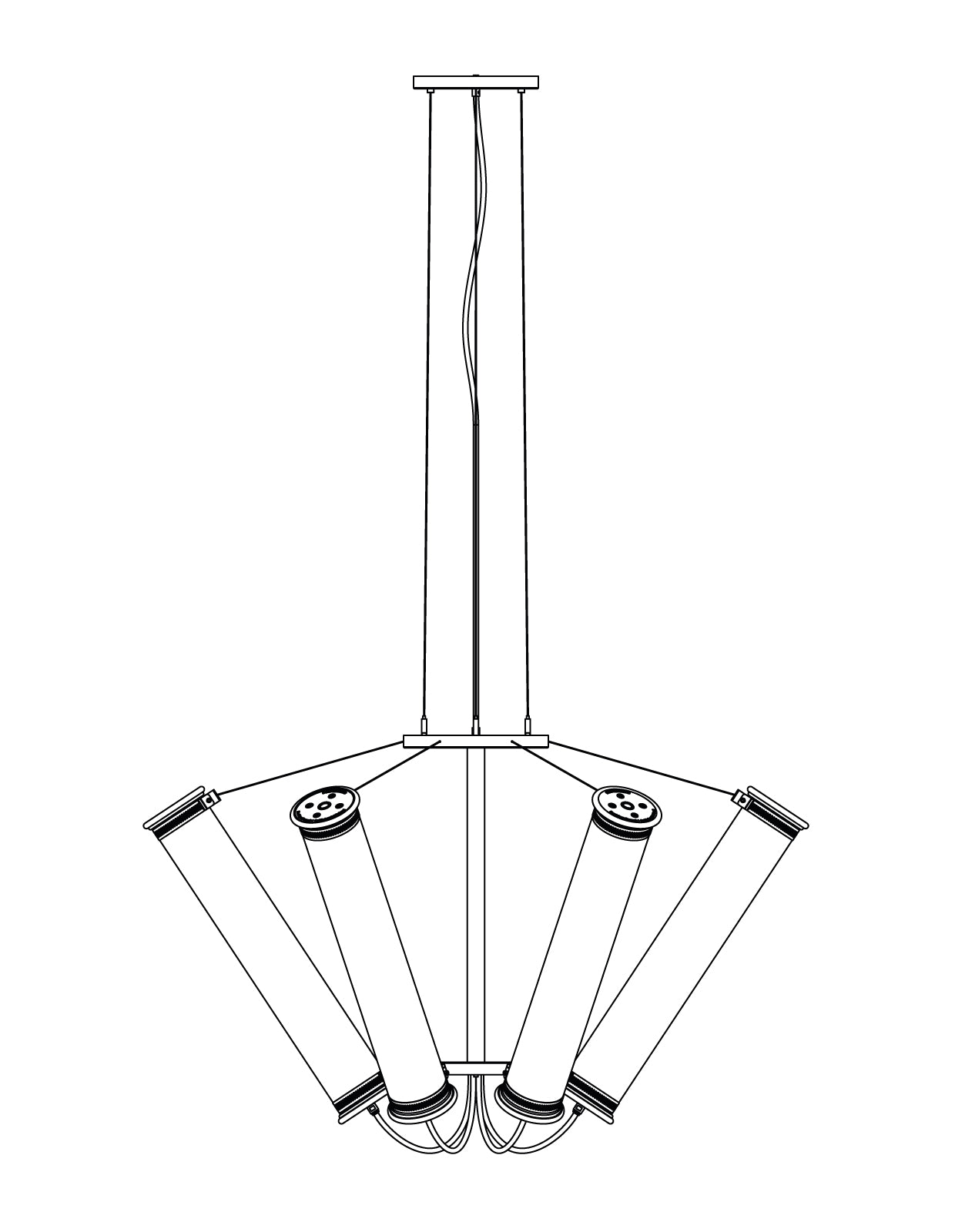 In The Tube Solar 6-700 Silver-Gold