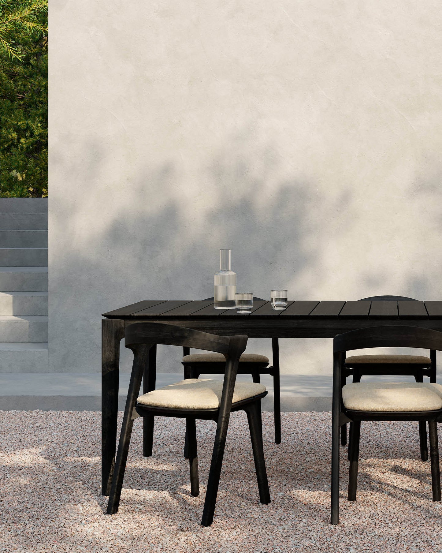 Bok Dining Table | Tavolo ETHNICRAFT Outdoor 162x80
