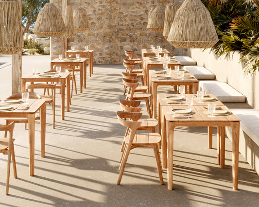 ETHNICRAFT Bok Tavolo Outdoor 80x80