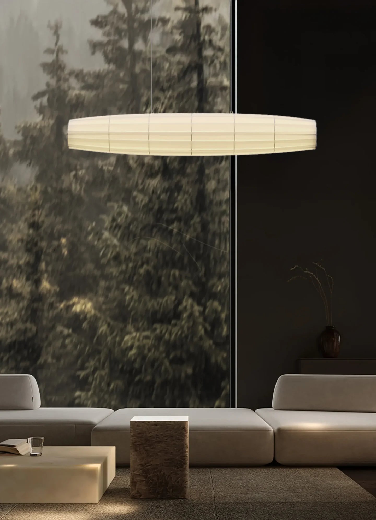 10 HEURES 10 Colonne Horizontal Lampada a Sospensione LED