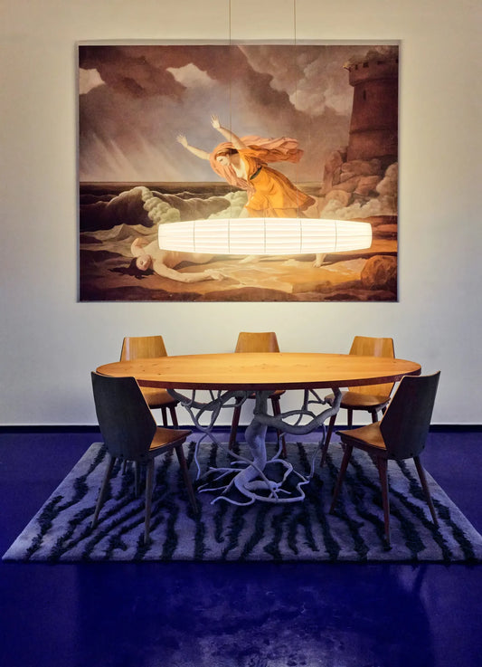 10 HEURES 10 Colonne Horizontal Lampada a Sospensione LED