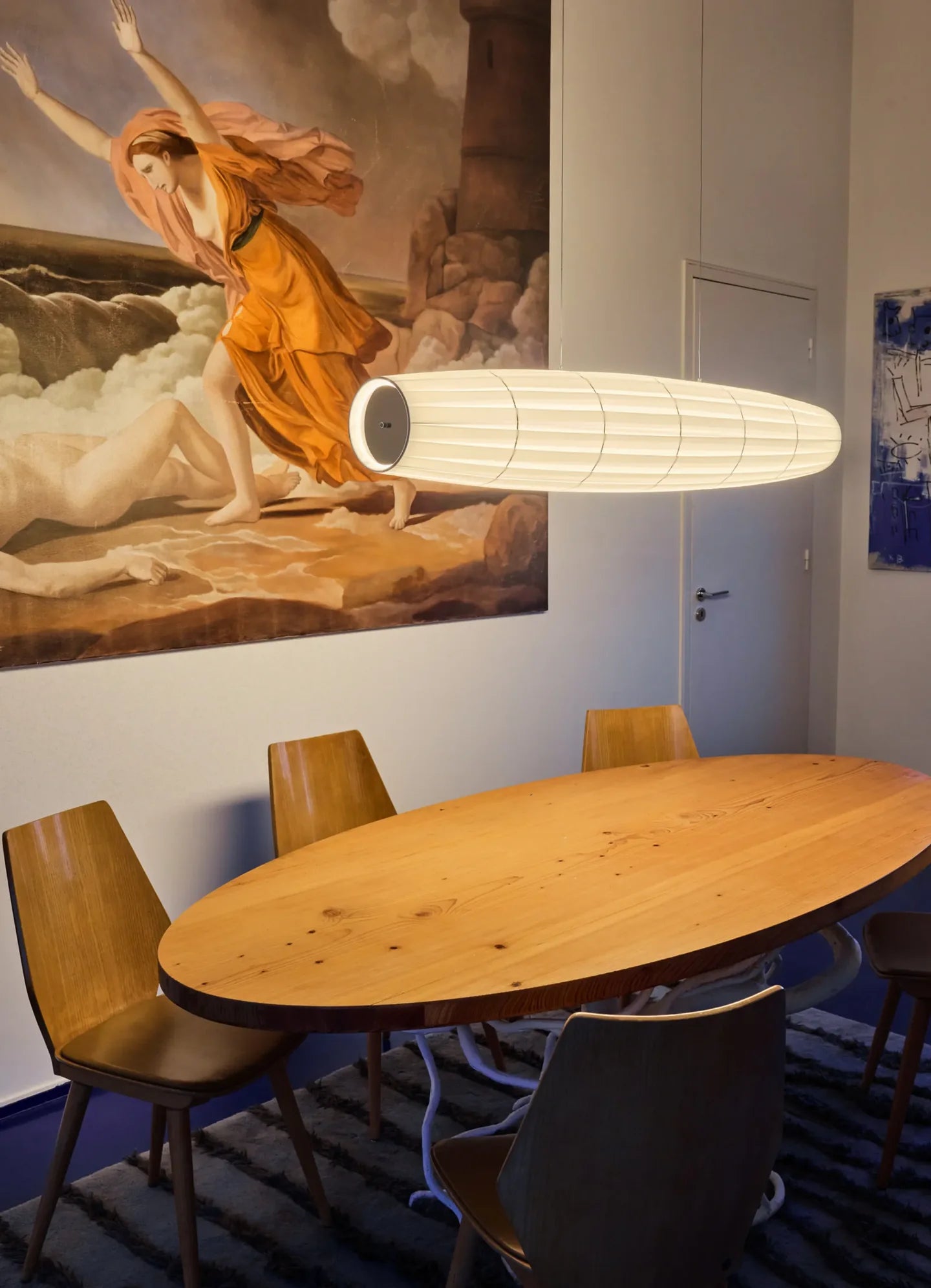 10 HEURES 10 Colonne Horizontal Lampada a Sospensione LED