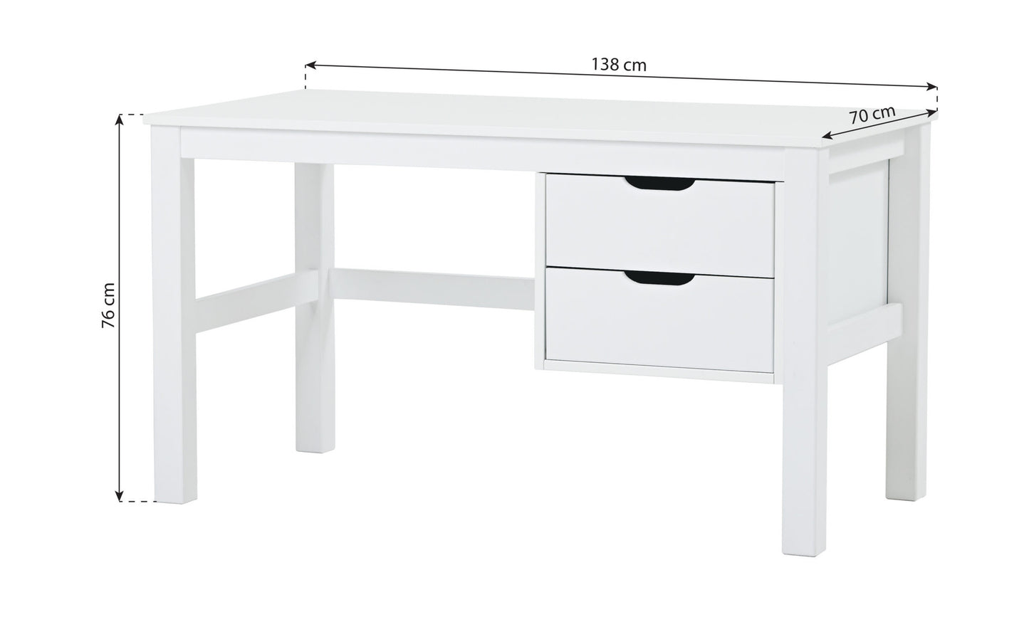 Hoppekids desk with drawers