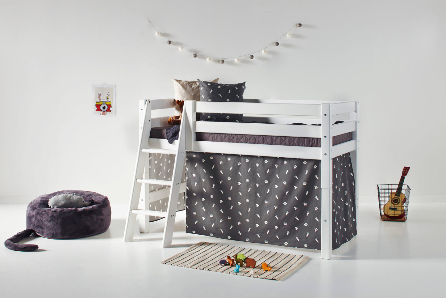 Hoppekids Pets curtain for half-high and bunk bed