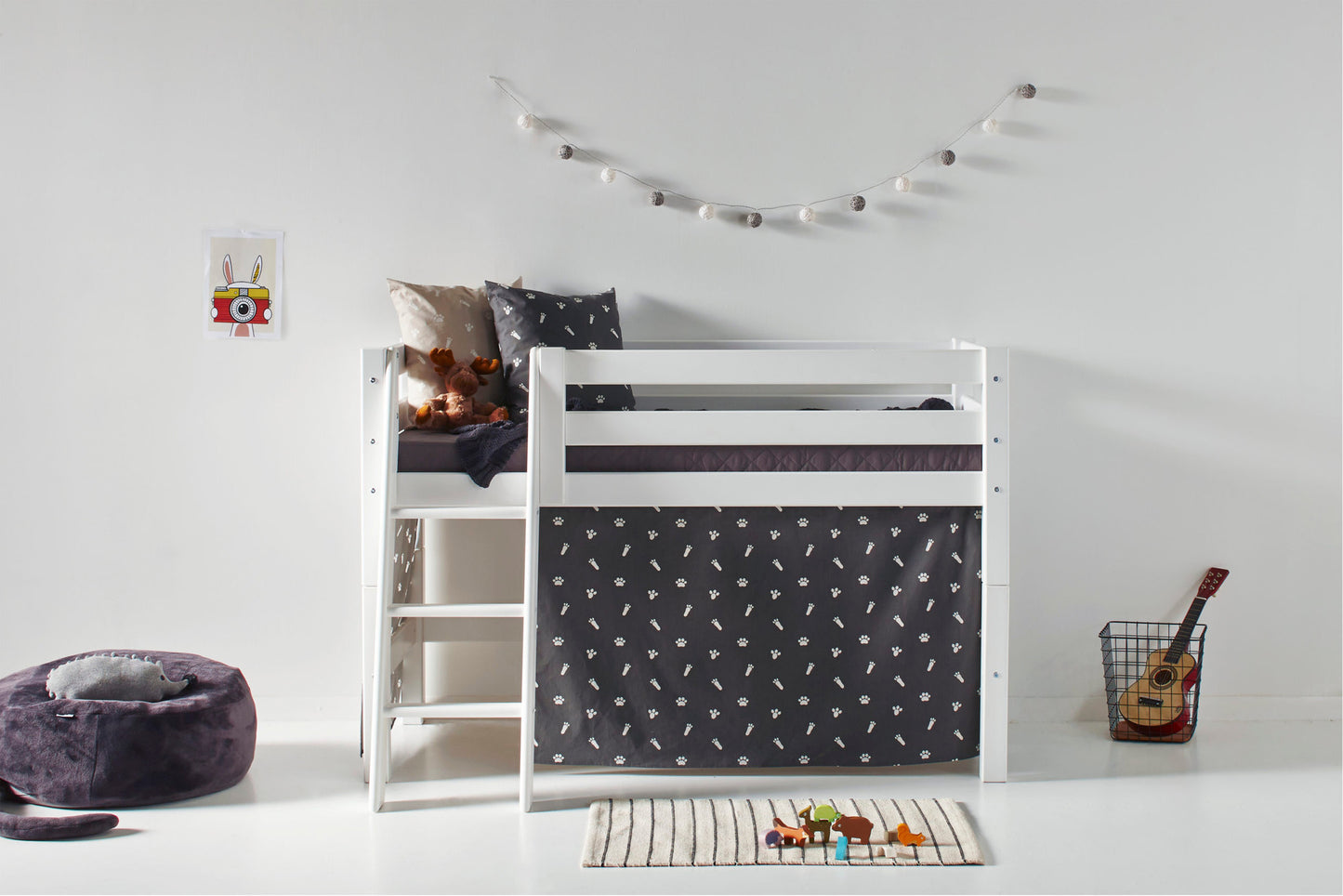 Hoppekids Pets curtain for half-high and bunk bed