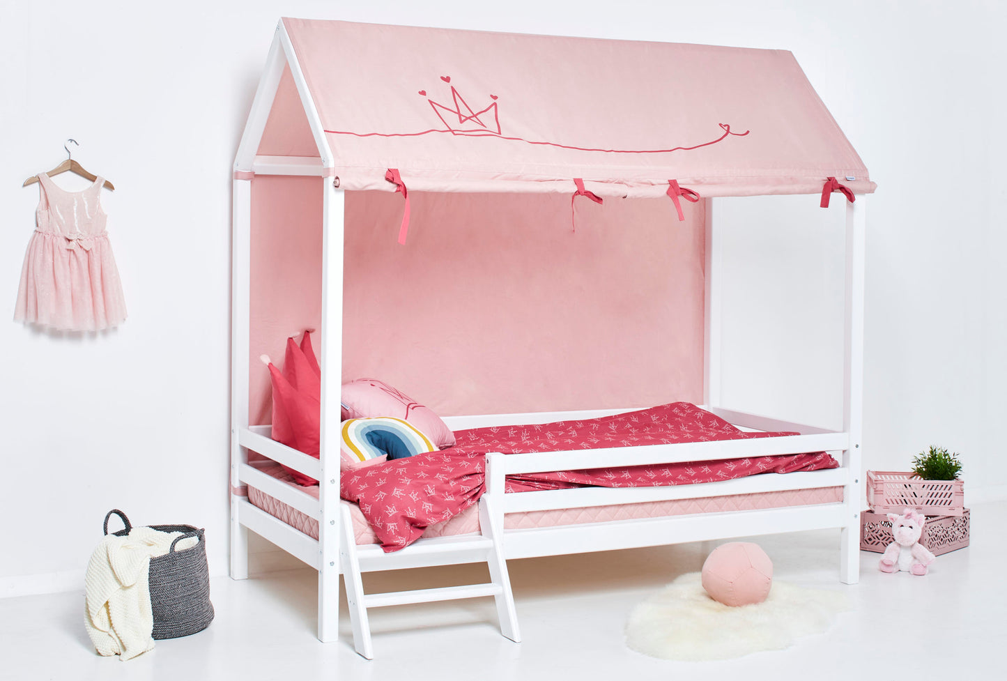 Hoppekids Princess textile for house bed