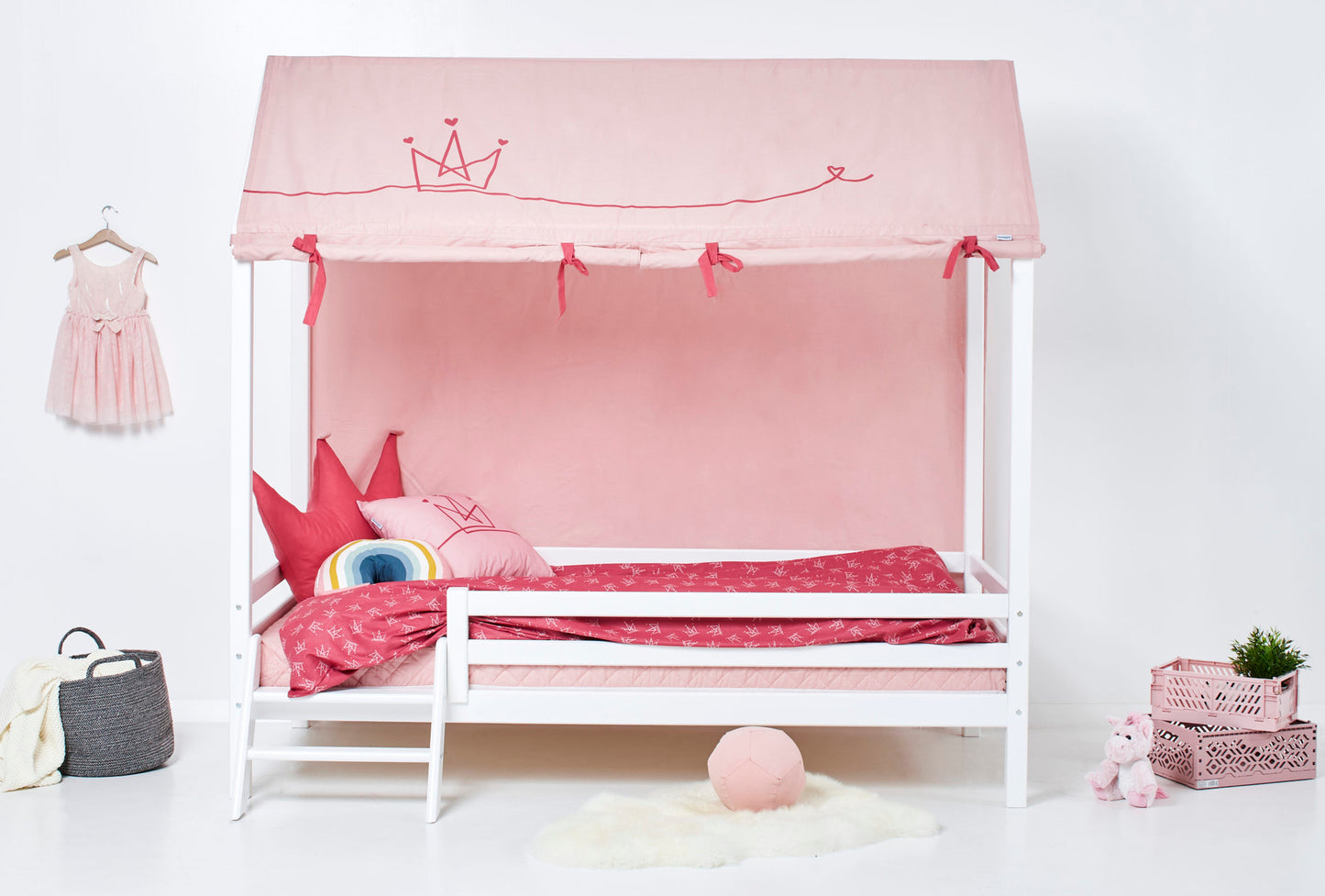 Hoppekids Princess textile for house bed