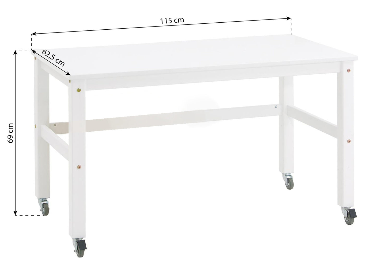 Hoppekids JONAS desk on wheels