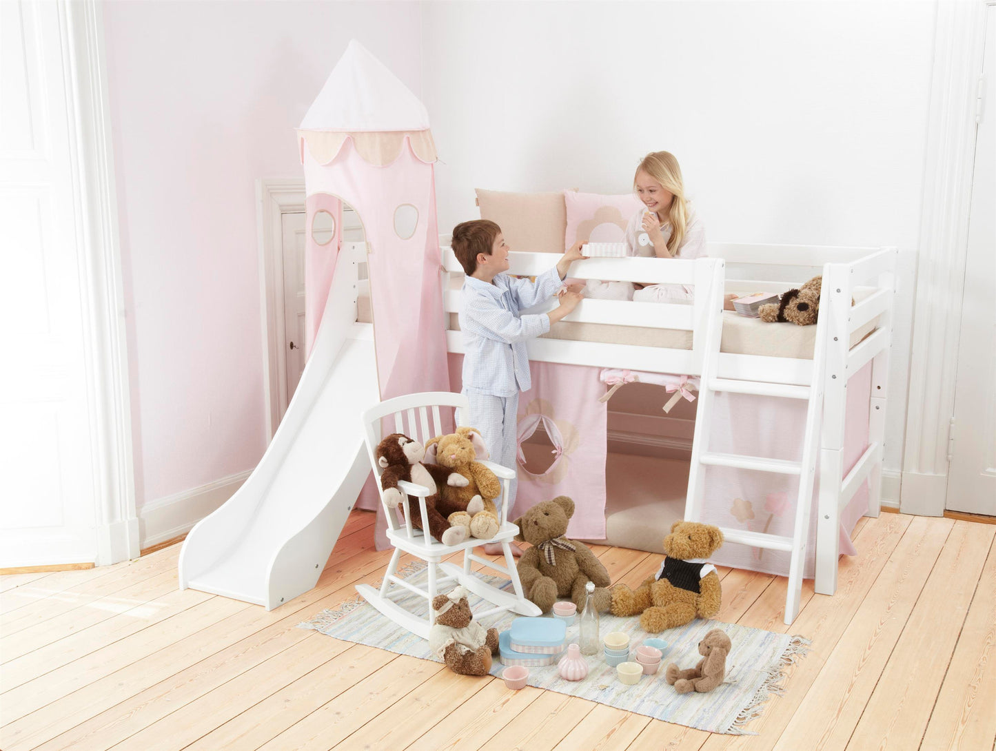 Hoppekids Fairytale Flower Tower for half high bed