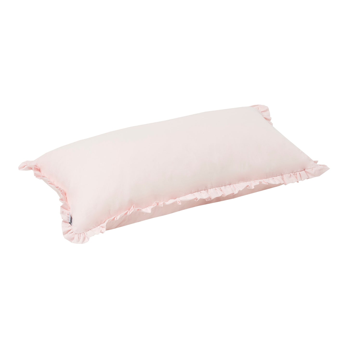 Hoppekids Winter Wonderland rectangular pillow with ruffles