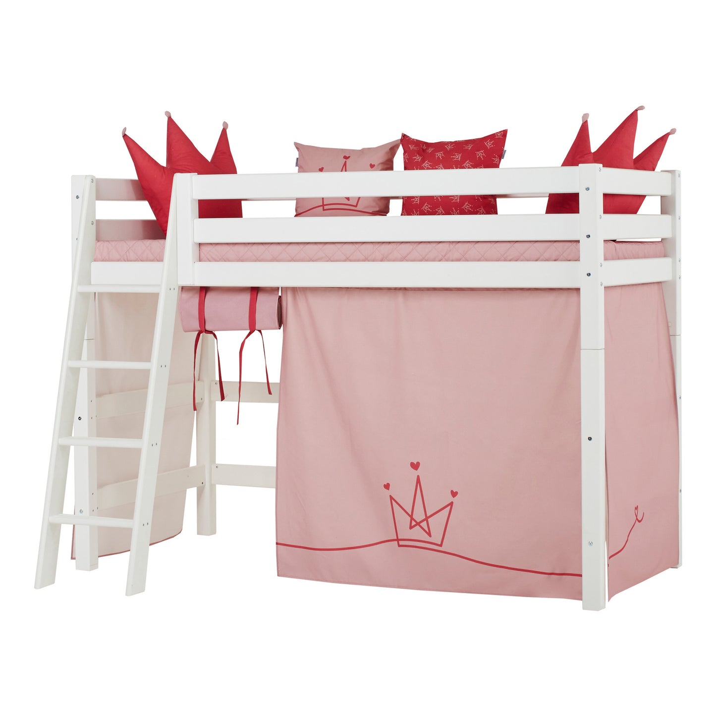 Hoppekids PRINCESS Curtain for midhigh bed