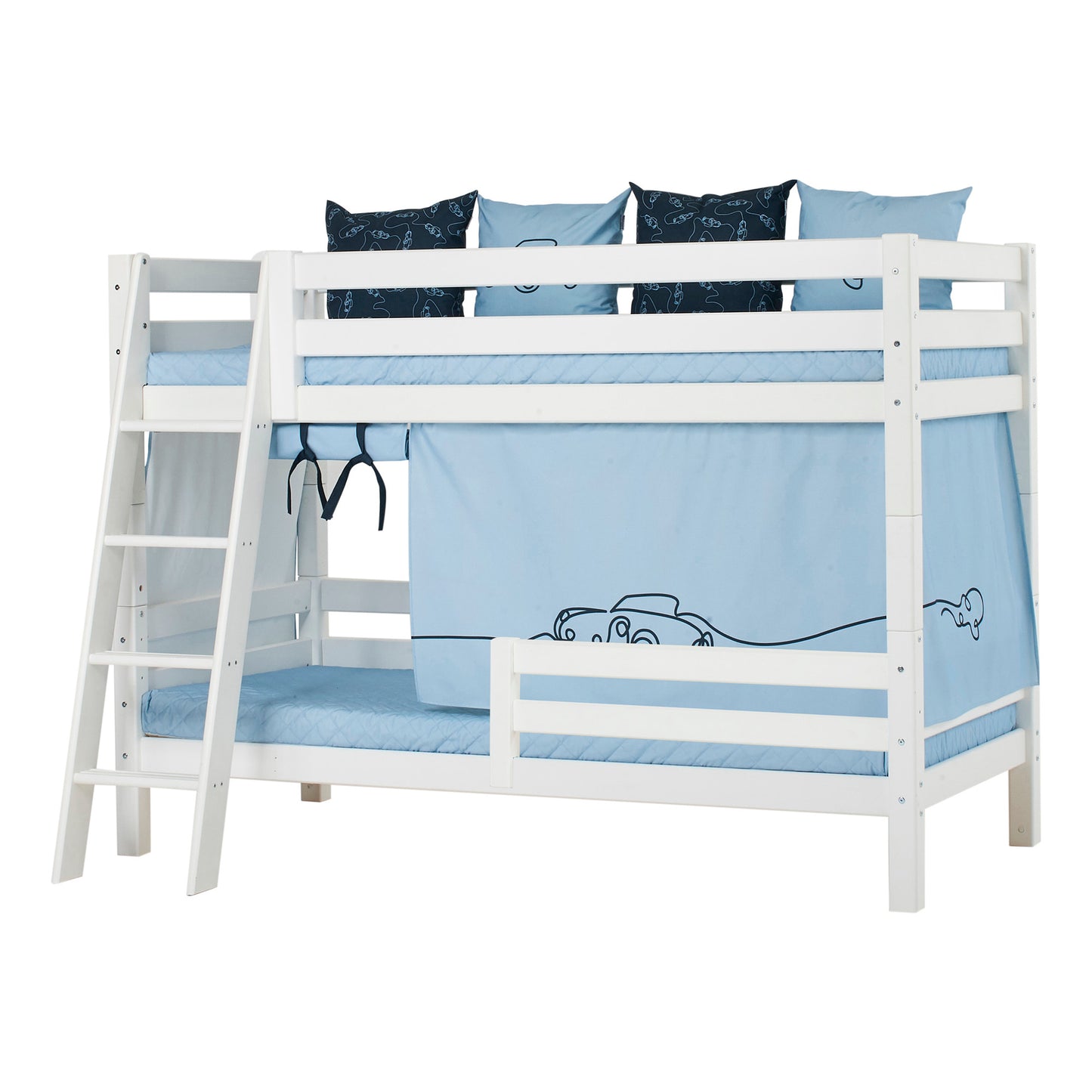 Hoppekids Cars curtain for half-high and bunk bed