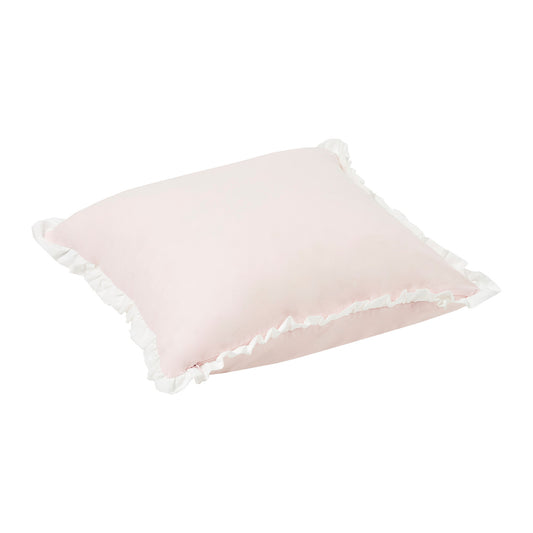 Hoppekids Winter Wonderland pillow with ruffles