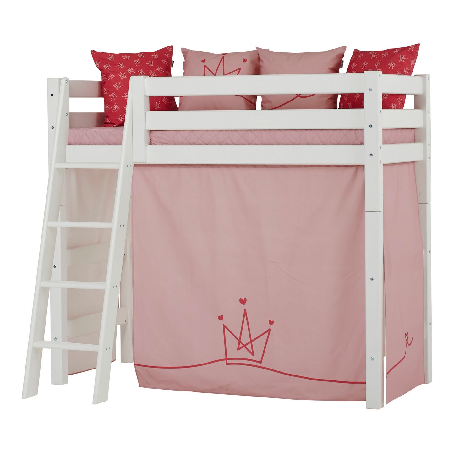 Hoppekids PRINCESS Curtain for midhigh bed