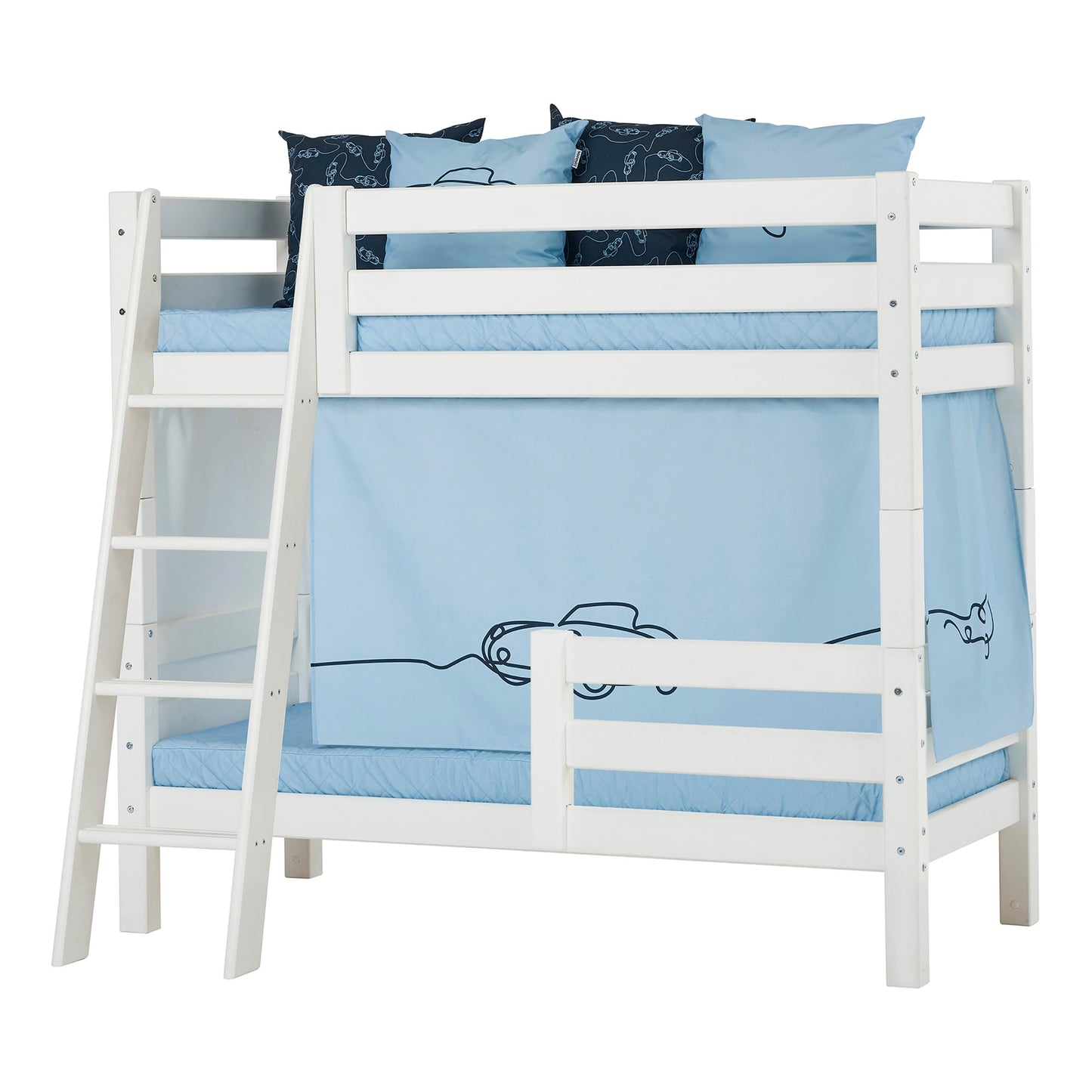 Hoppekids Cars curtain for half-high and bunk bed