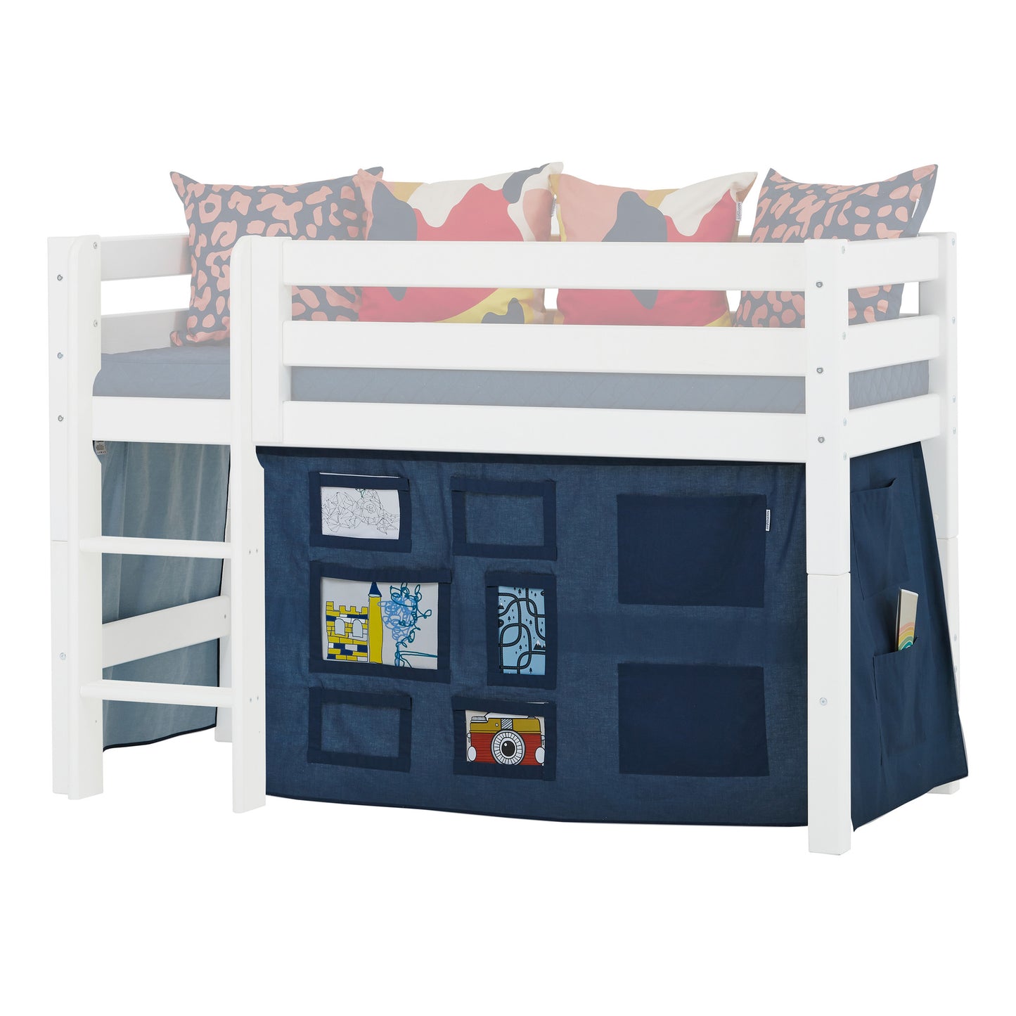 Hoppekids Creator curtain for half-high and bunk bed 70x160 cm