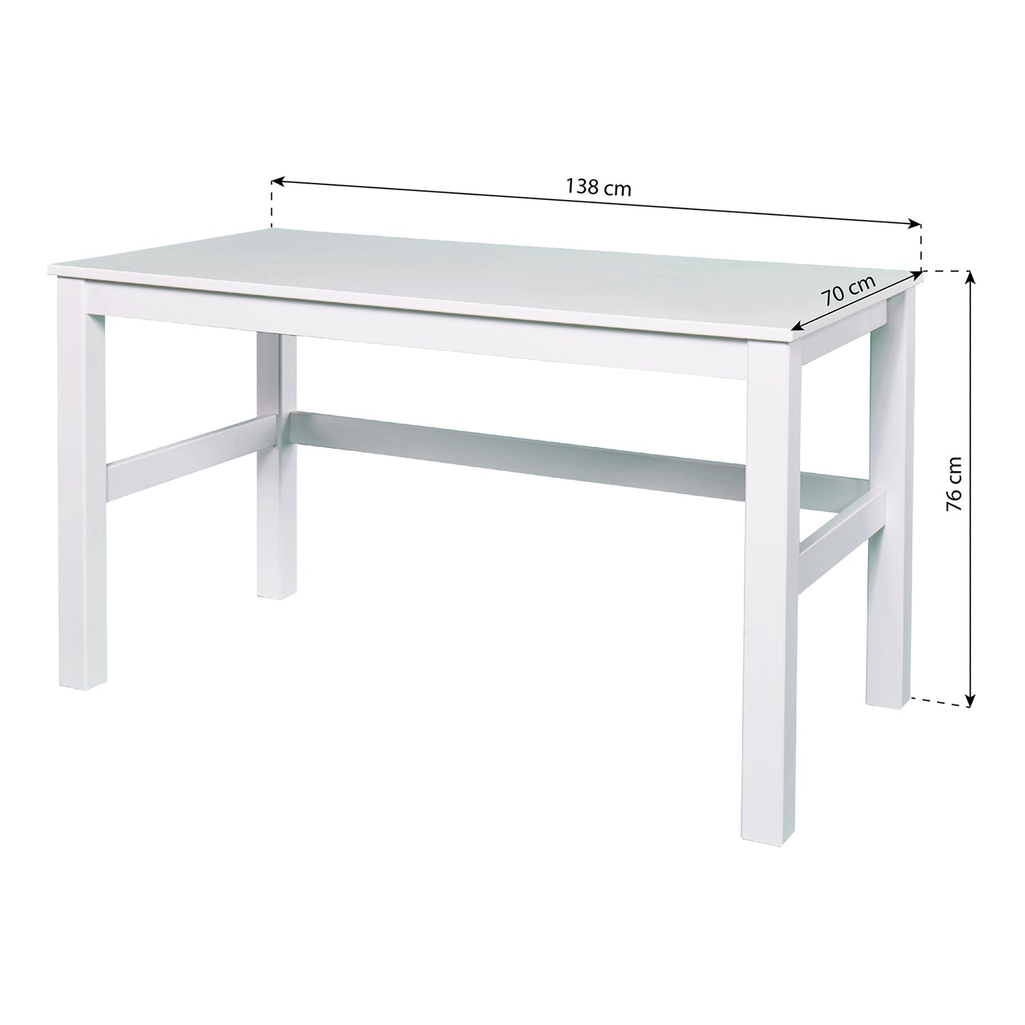 Hoppekids MAJA desk - White