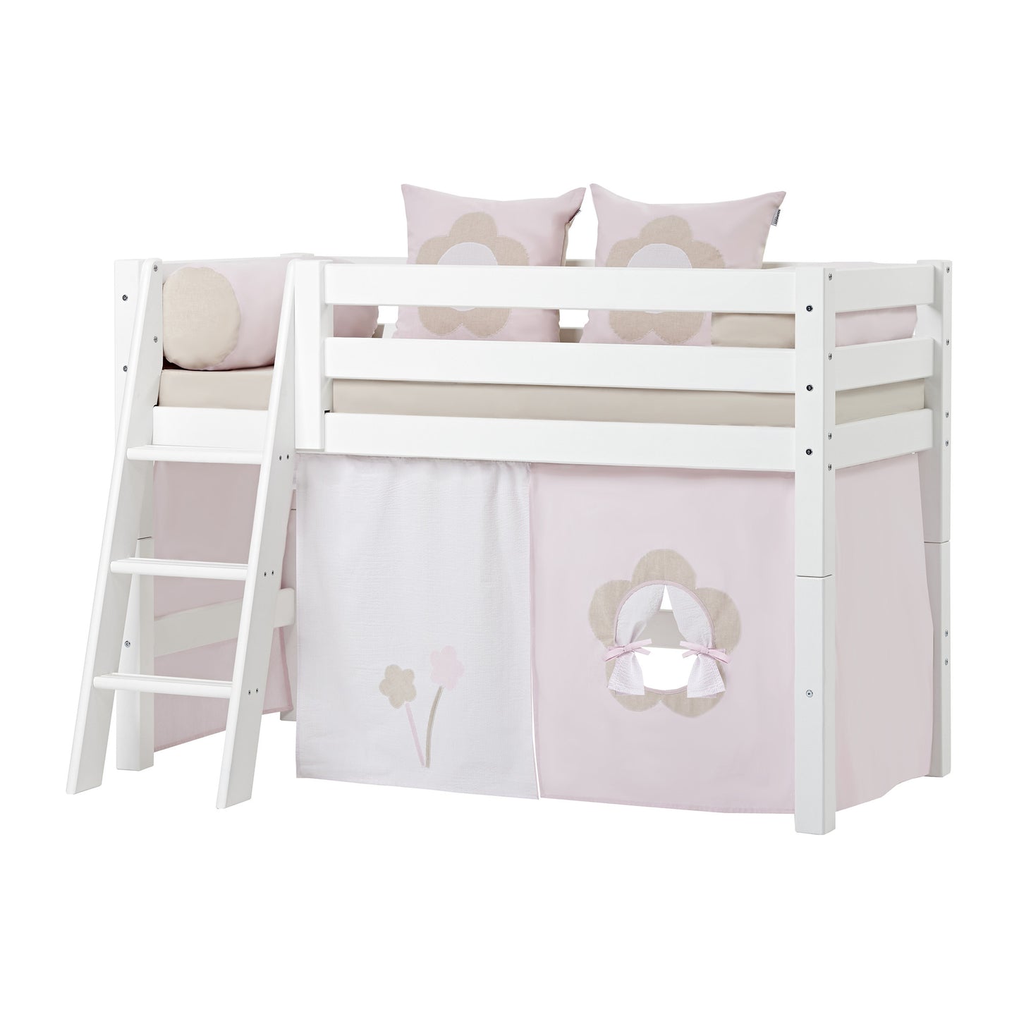 Hoppekids Fairytale Flower curtain for half-high and bunk bed