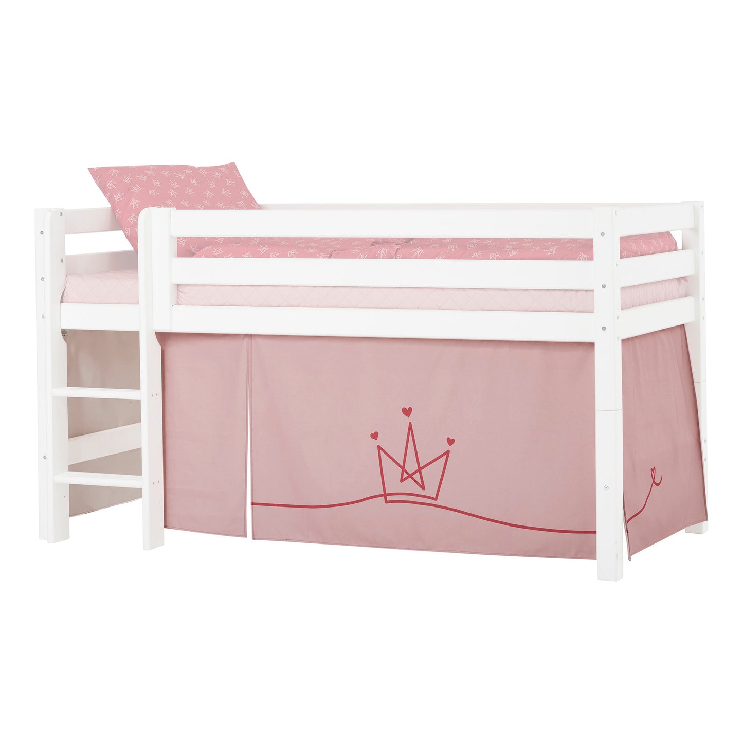 Hoppekids Princess curtain for half-high and bunk bed