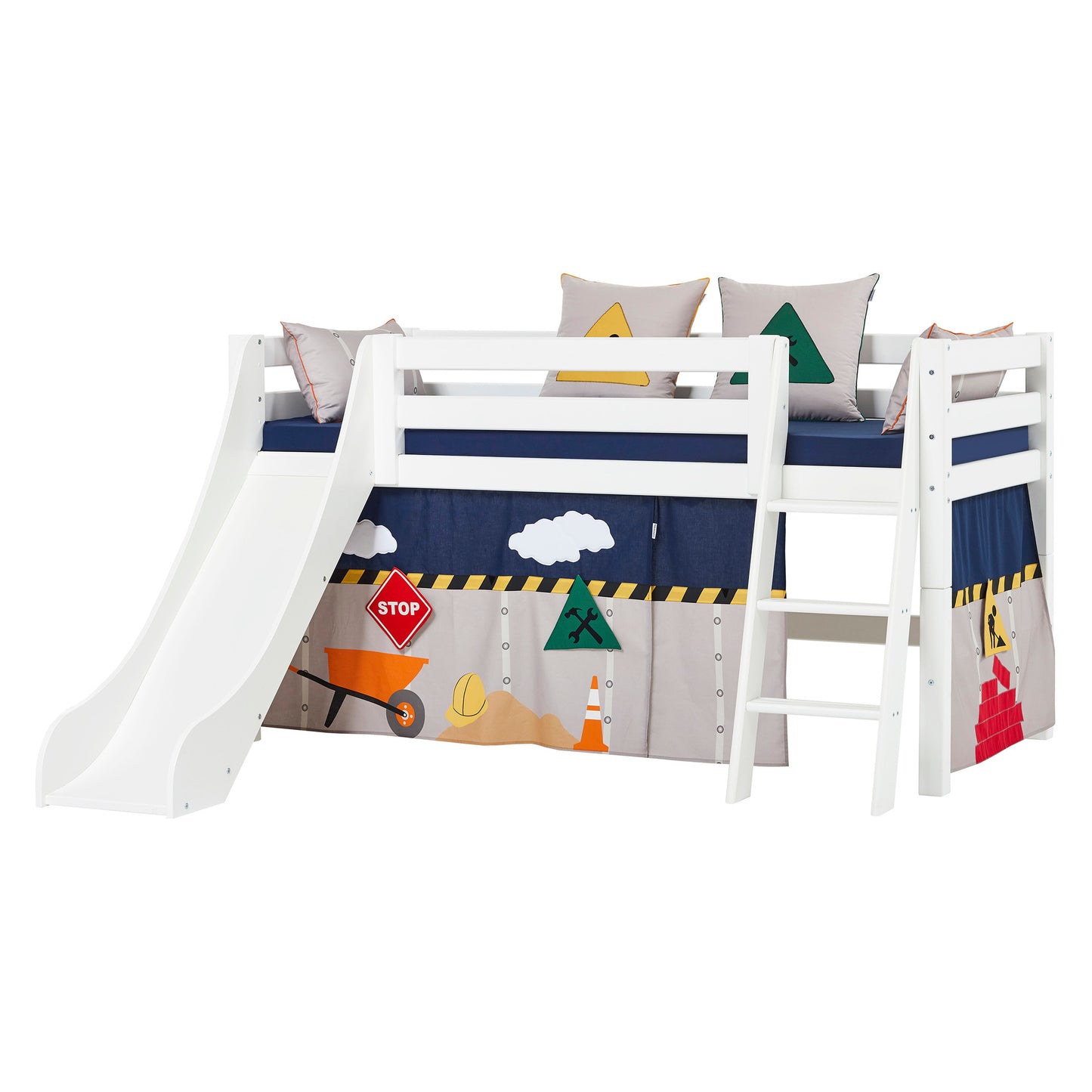 Hoppekids Construction curtain for half-high and bunk bed