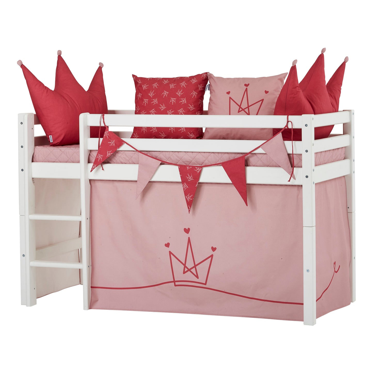 Hoppekids Princess curtain for half-high and bunk bed