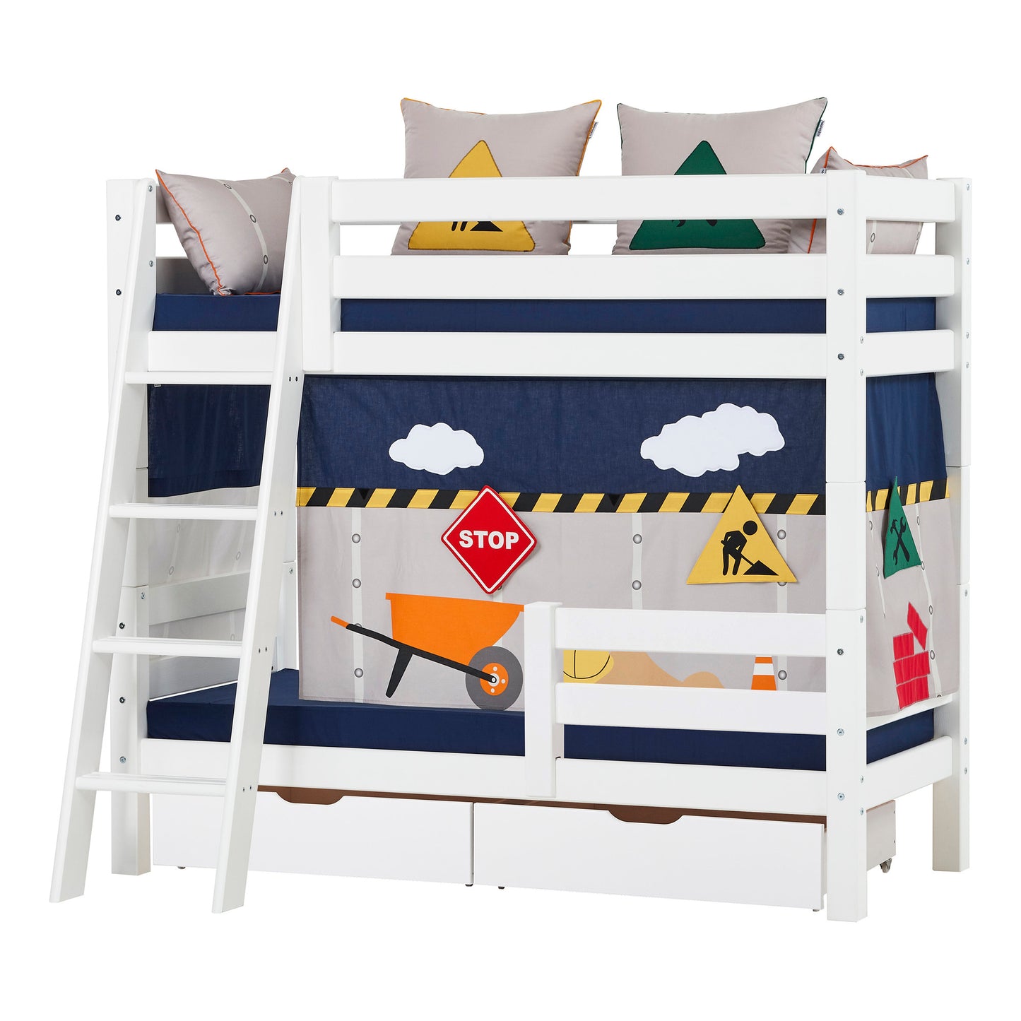 Hoppekids Construction curtain for half-high and bunk bed