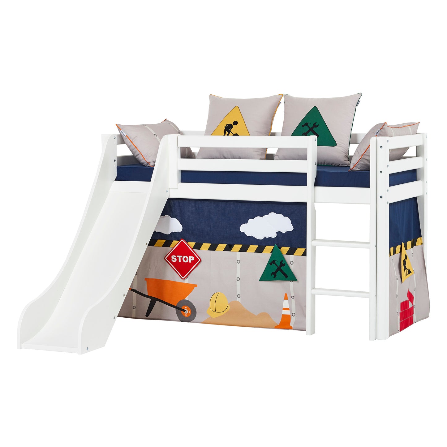 Hoppekids Construction curtain for half-high and bunk bed