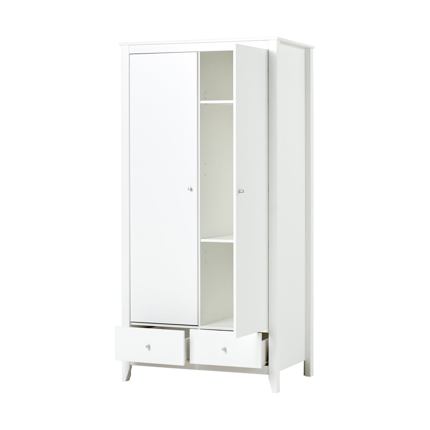 Hoppekids Shelf for wardrobe, small, White