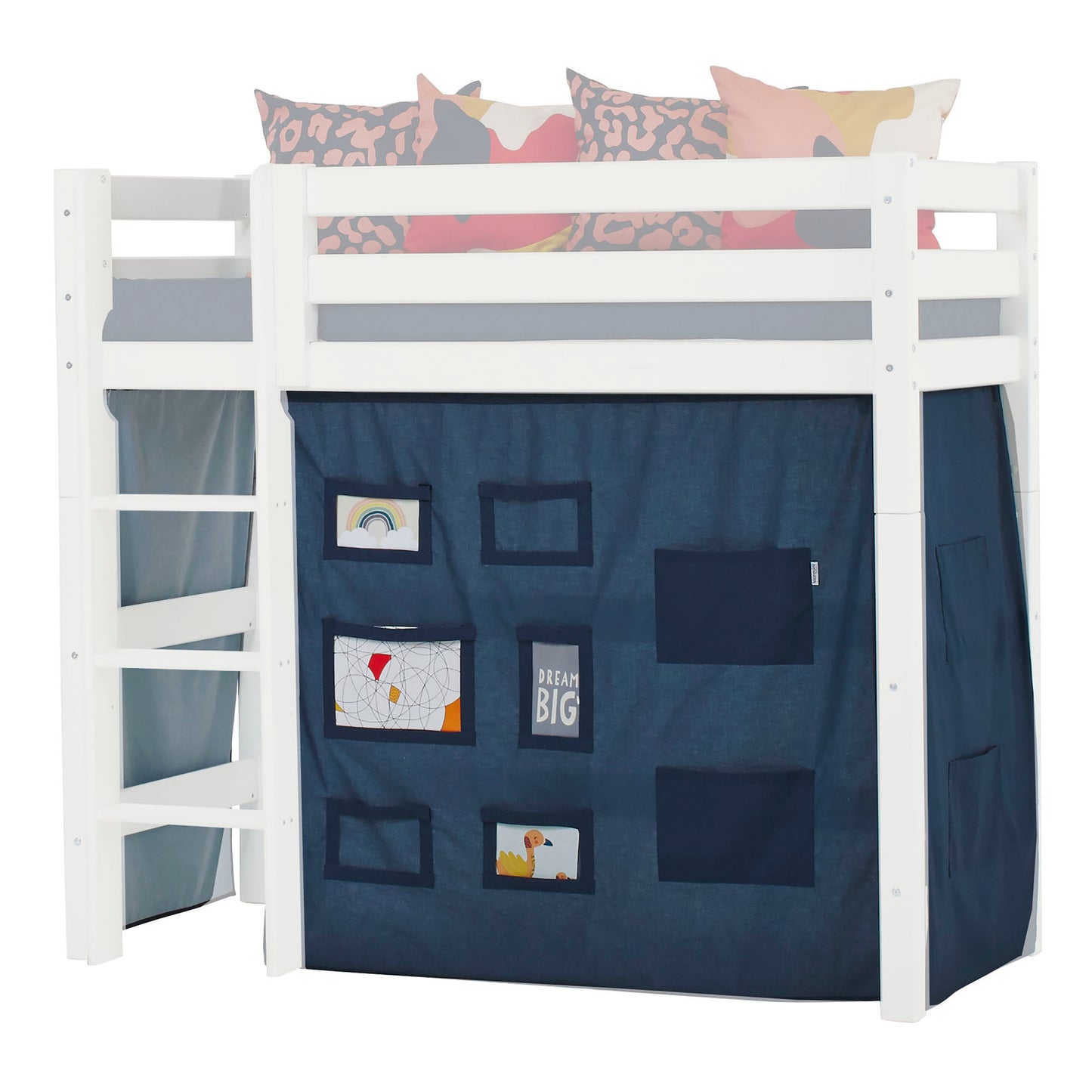 Hoppekids Creator curtain for mid-high bed 70x160 cm