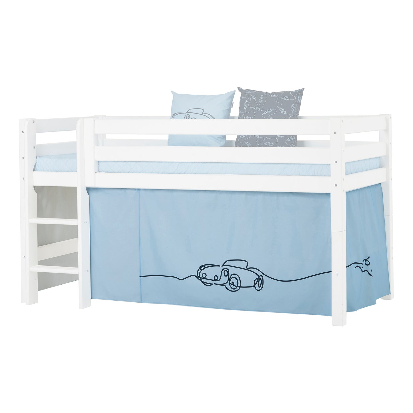 Hoppekids Cars curtain for half-high and bunk bed