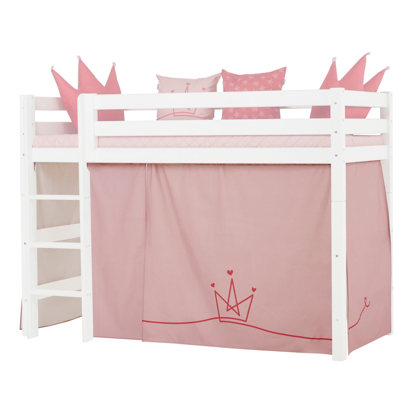 Hoppekids PRINCESS Curtain for midhigh bed