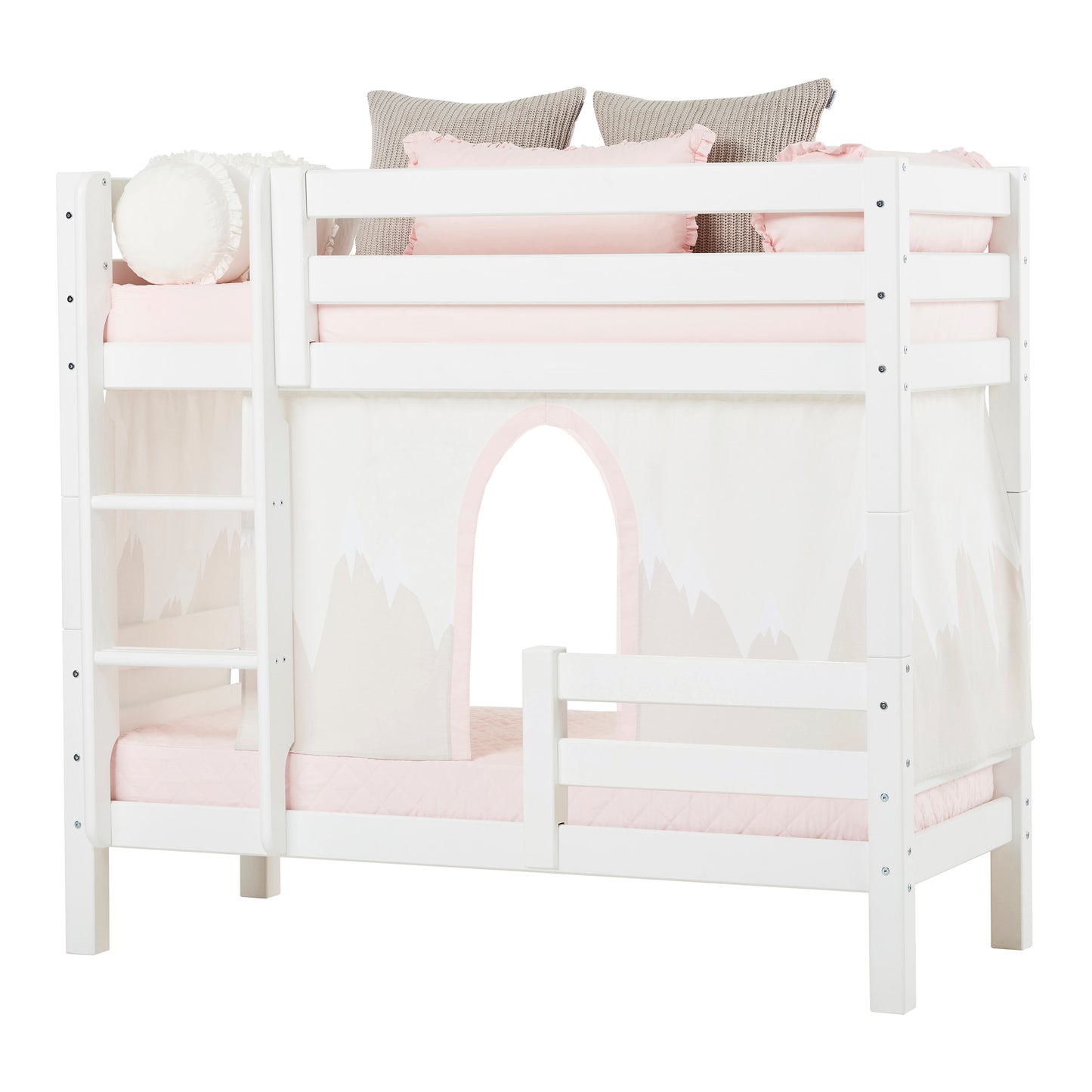 Hoppekids ECO Luxury Bunk bed with two bed rails