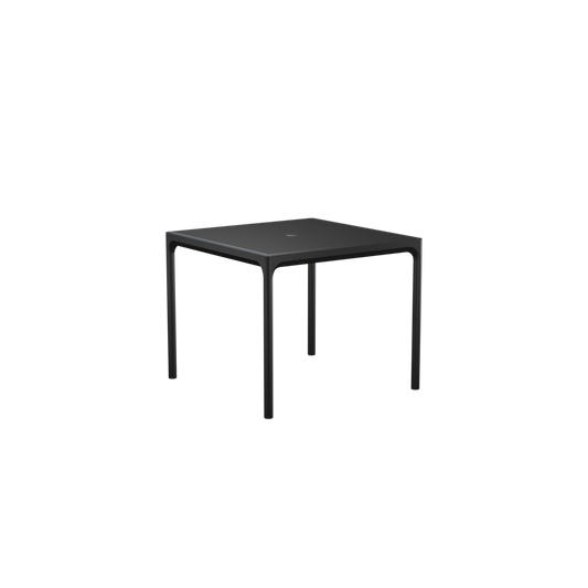 FOUR Aluminum table, 90x90 cm