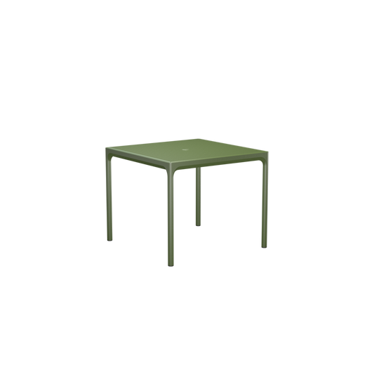 FOUR Aluminum table, 90x90 cm