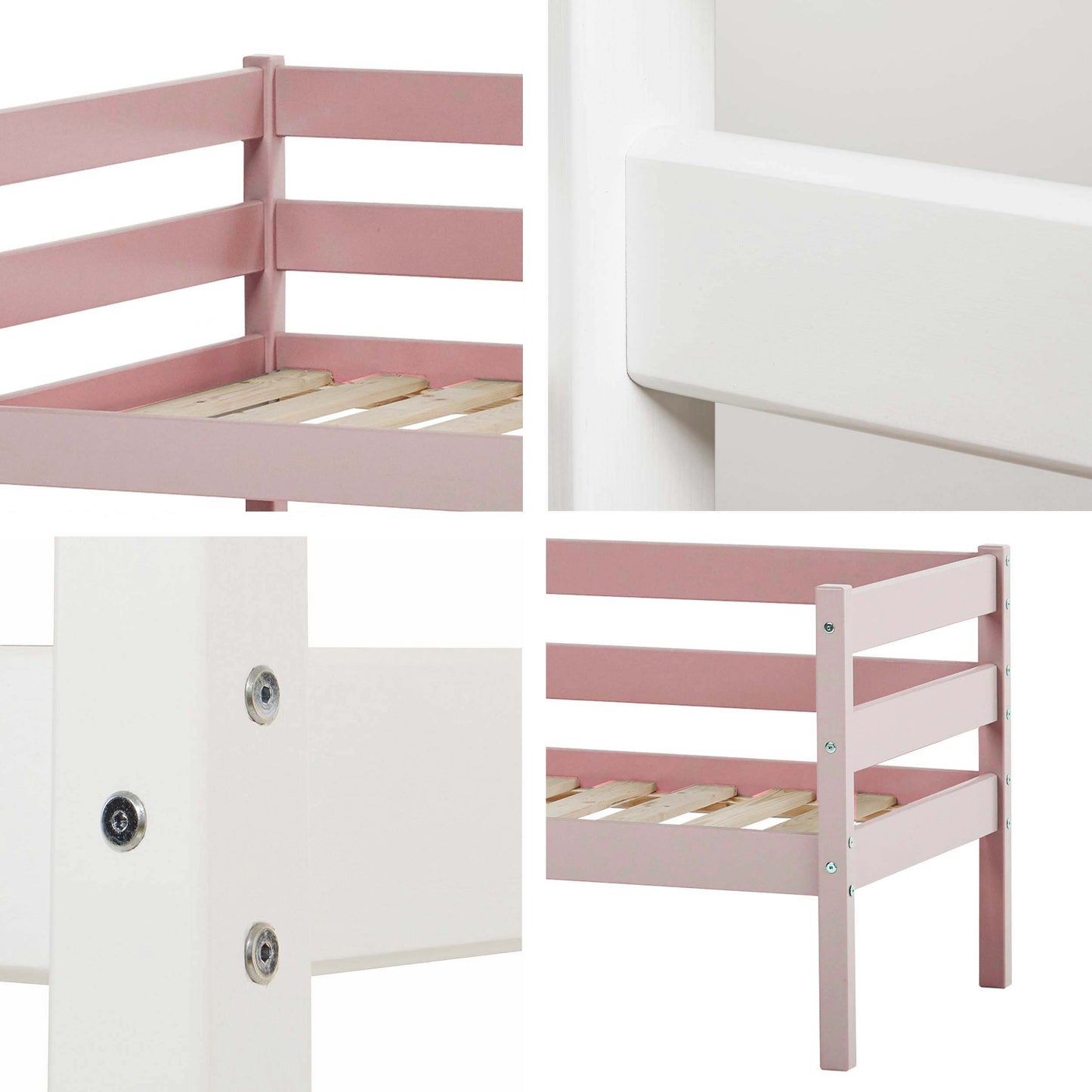 ECO Comfort junior bed with safety rail