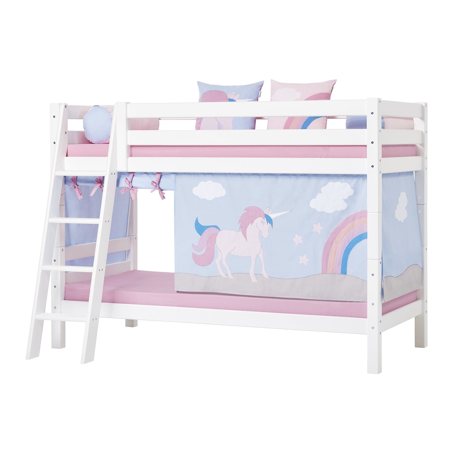 Hoppekids ECO Luxury Bunk bed with slanted ladder