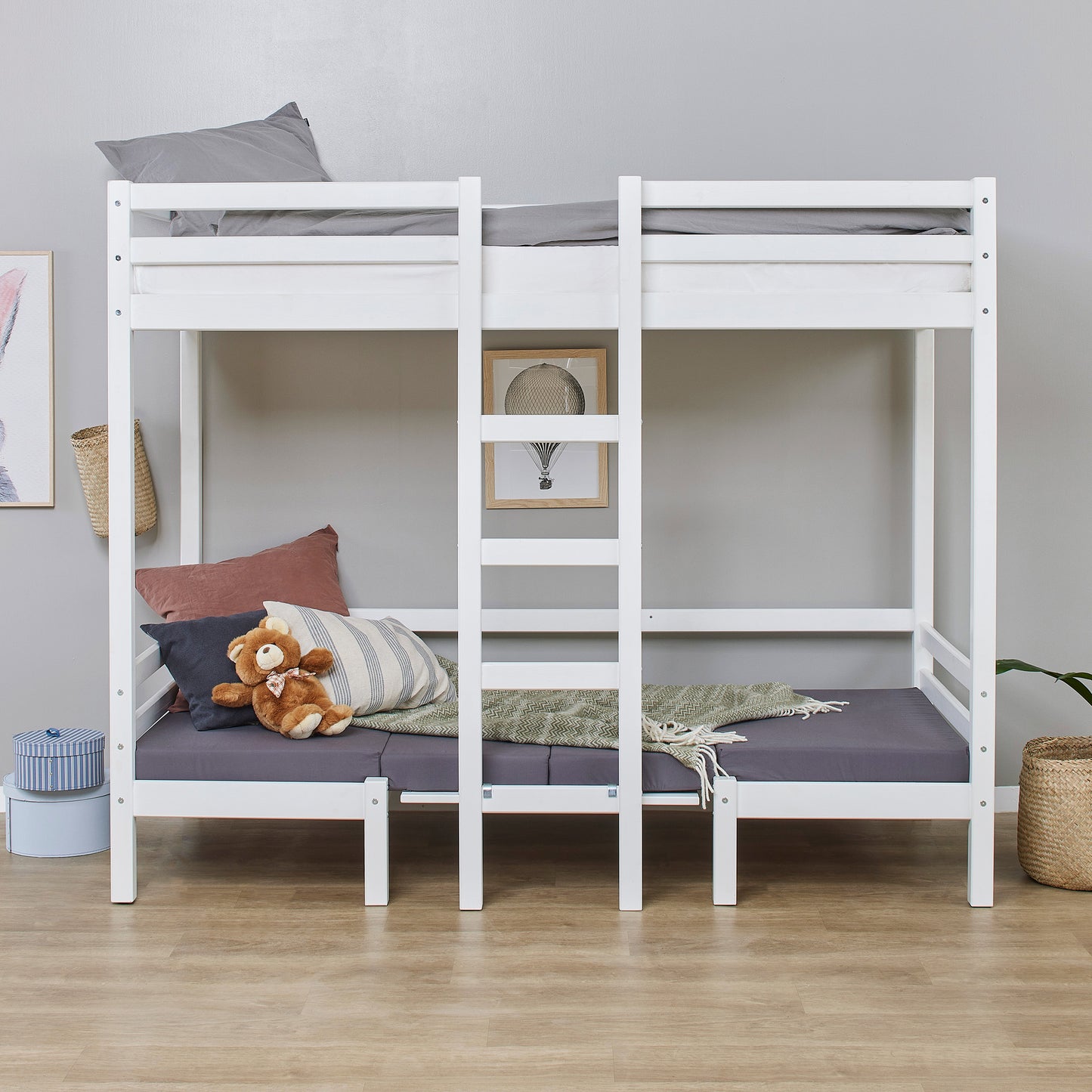 Hoppekids ECO Dream JUMBO bunk bed with table