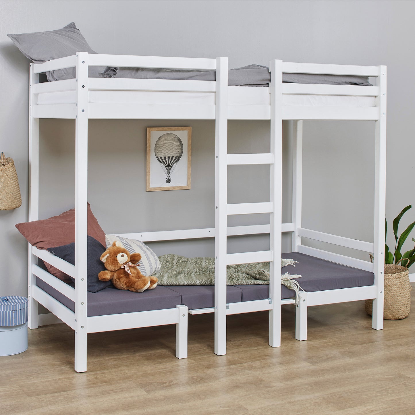 Hoppekids ECO Dream JUMBO bunk bed with table