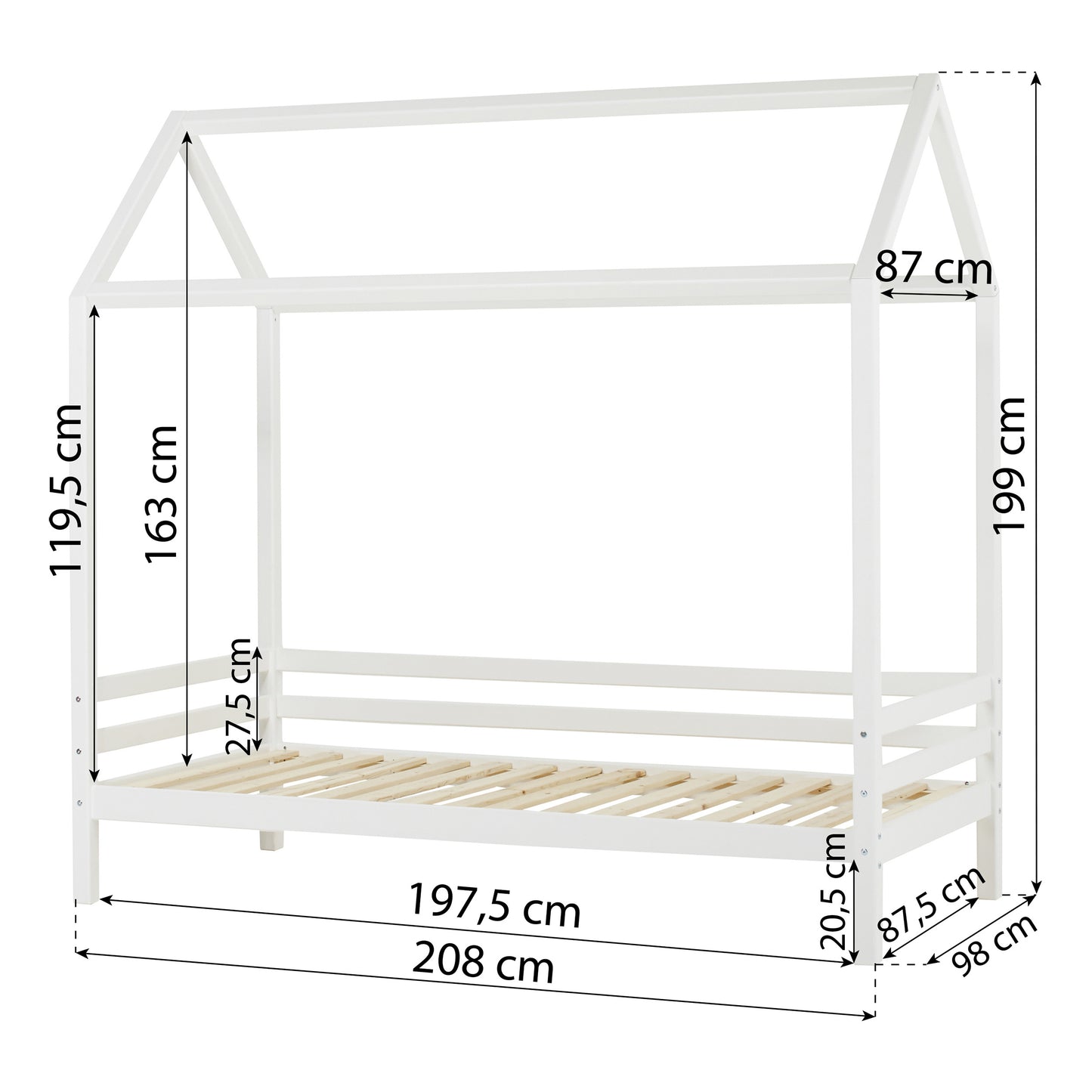 Hoppekids ECO Dream module for house bed