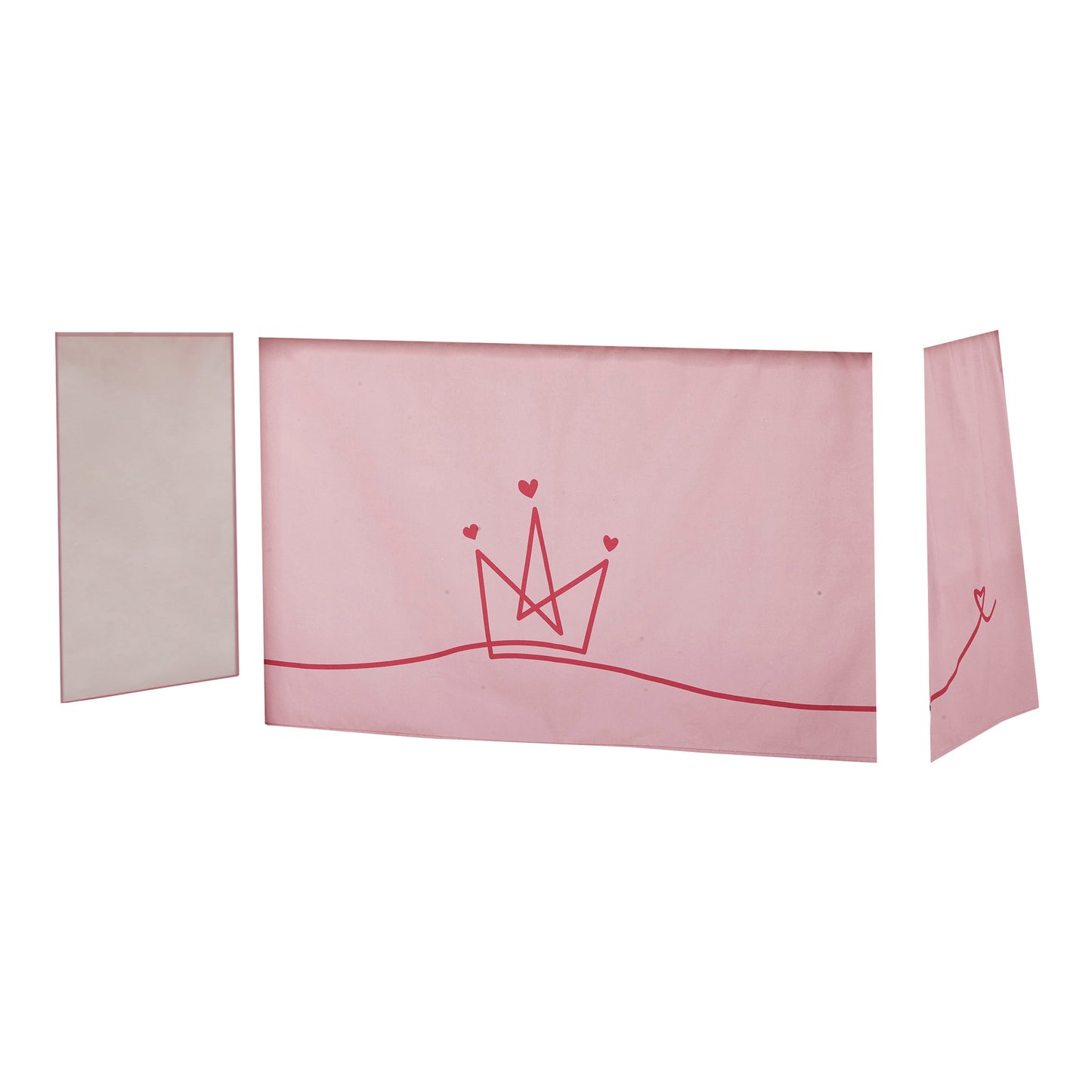 Hoppekids Princess curtain for half-high and bunk bed