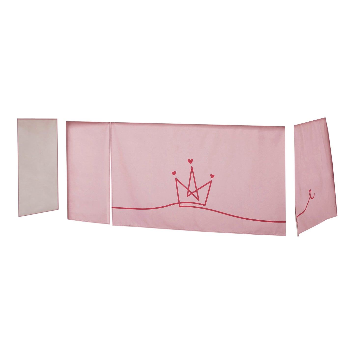 Hoppekids Princess curtain for half-high and bunk bed