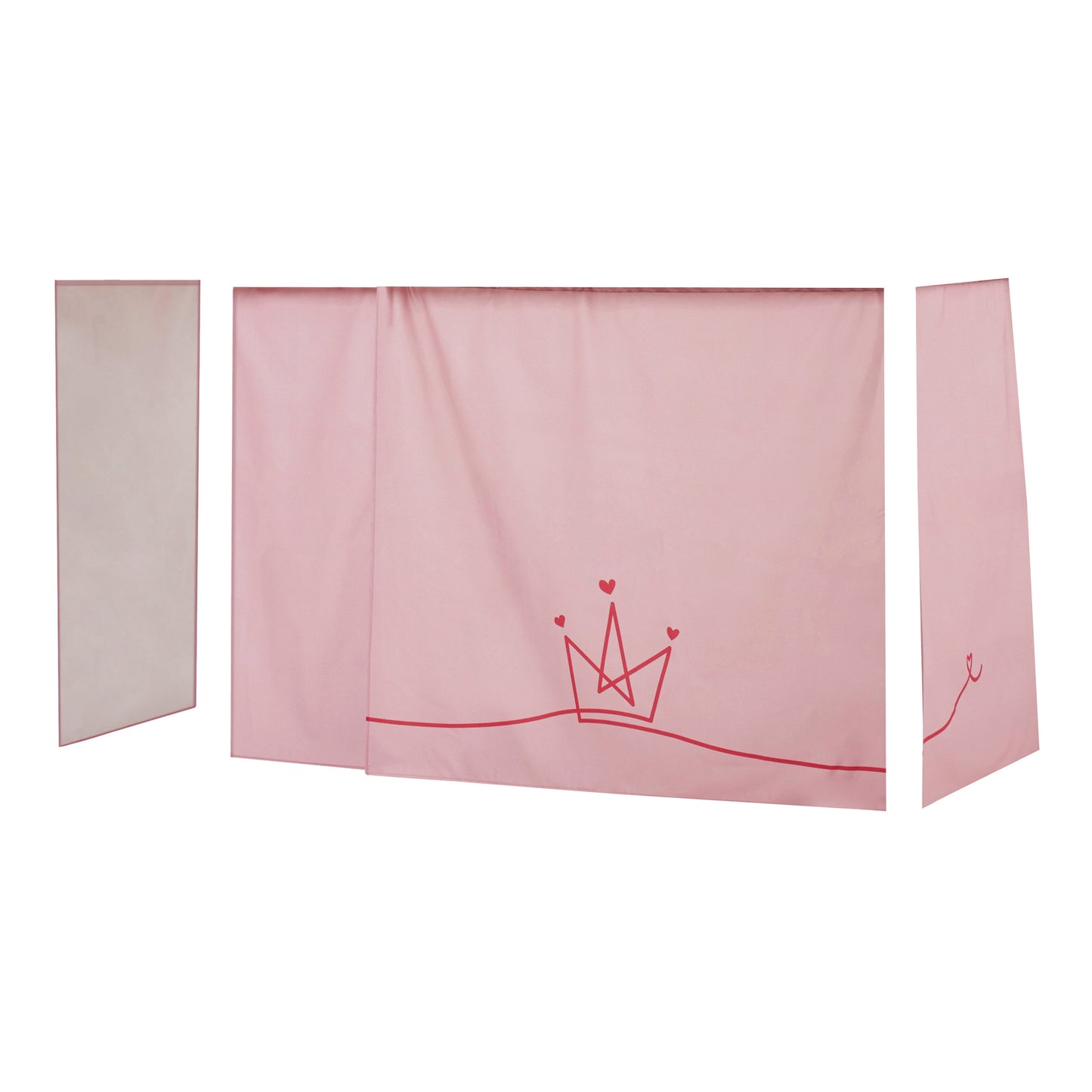 Hoppekids PRINCESS Curtain for midhigh bed